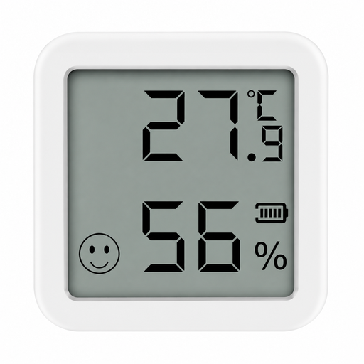 Digital indoor thermometer and hygrometer