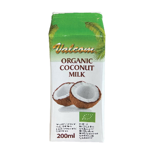 Valcom Organic Coconut Milk 200 ml
