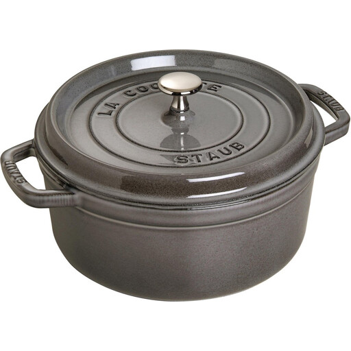 STAUB Gietijzeren Stoofpan - 24cm, Grafietgrijs