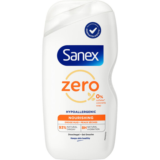 Sanex Shower Gel - Zero % Dry Skin 400ml