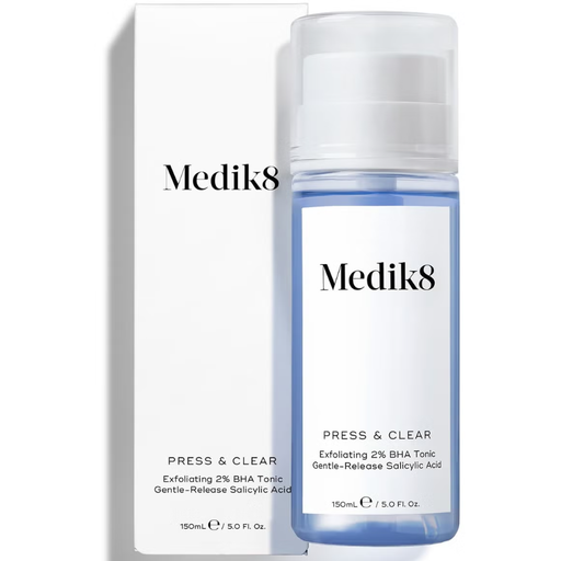 Medik8 Press & Clear Exfoliating 2% BHA Clarifying Toner - Salicylic