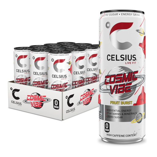 CELSIUS Cosmic Vibe Pack 12 x 35.5 cl