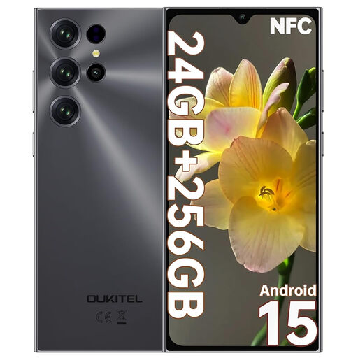 OUKITEL C61 Pro black smartphone