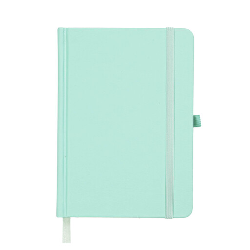 Jubiluu A6 Premium PU Hardcover Notizbuch in Salbeigrün