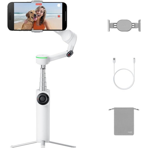 Insta360 Flow 2 Pro Bundle Ice White