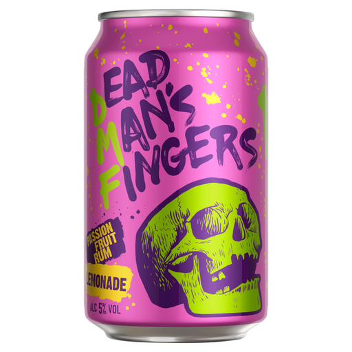 Dead Man's Fingers Passionfruit Rum & Lemonade can