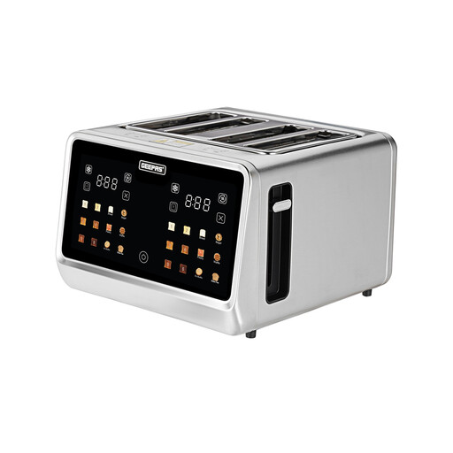 Geepas 6-in-1 Digital Touchscreen 4 Slice Toaster