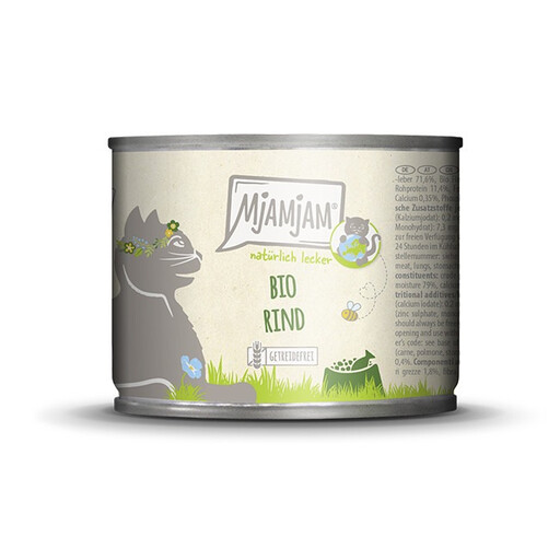 P?tée MjAMjAM au B?uf Bio Naturel 200g