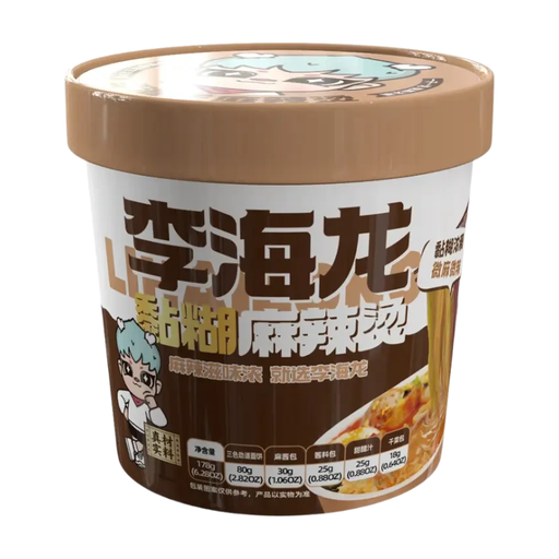Li Hailong Spicy Hot Pot Instant Noodles, Thick & Rich Broth, Cup Noodles, 178g