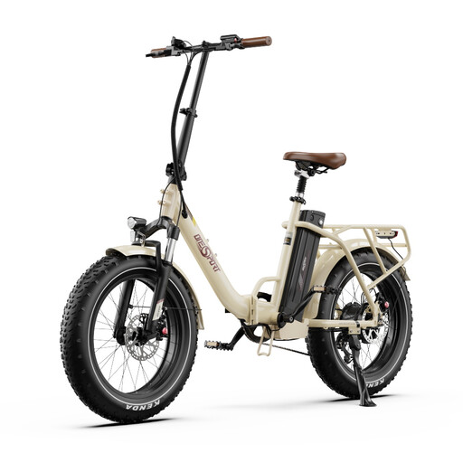 OT16 MAX Folding Electric Bike White