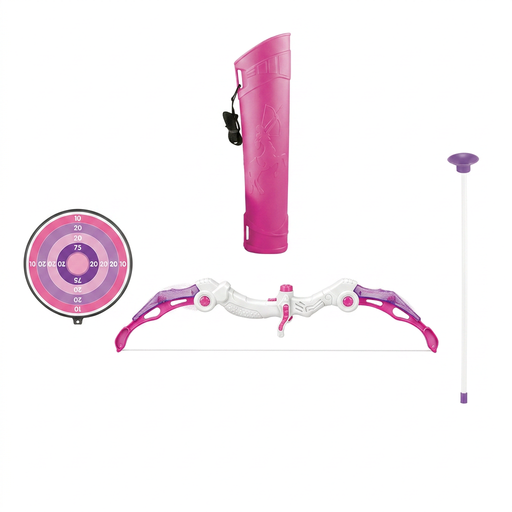 Girls' Sound and Light Archery Bow and Arrow Set