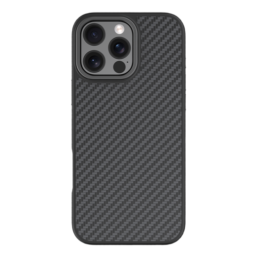 COMMA Kevlar Series Magnetic Phone Case - iPhone 16 - Black