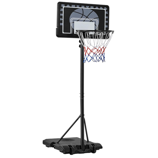 Yaheetech Portable Basketball Hoop 7-8 Height Adjustment