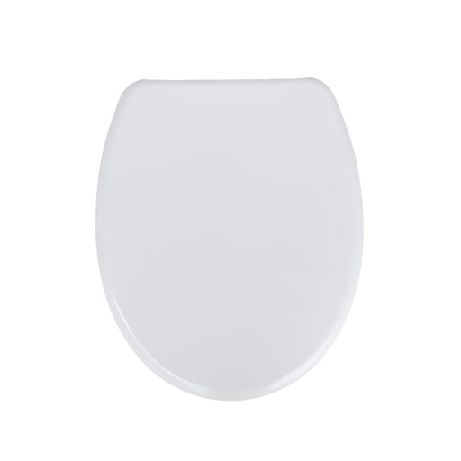 HomSeat O-shaped premium toilet seat with soft-close function – Made of high-quality plasctic, 38.5 x 37.0 cm, 1 set