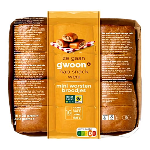 G'woon Mini Sausage Rolls - 16 pcs