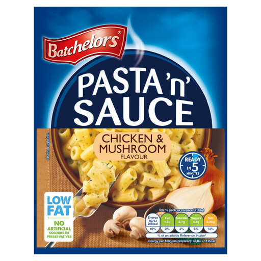 Batchelors Pasta 'N' Sauce Chicken & Mushroom Flavour