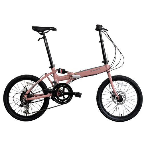 OYAMA-Dazzle 500-Folding Bike-Pink
