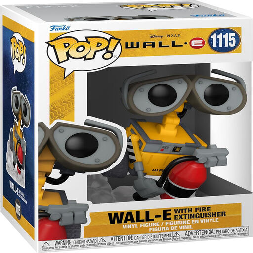 Funko Pop! Disney Wall-E Collectible Vinyl Figure with Fire Extinguisher