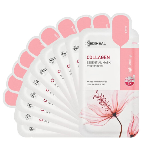 MEDIHEAL Pink Whitening Elasticity Mask 10pcs