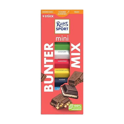 Ritter Sport Mini Bunter Mix Chocolates 150g