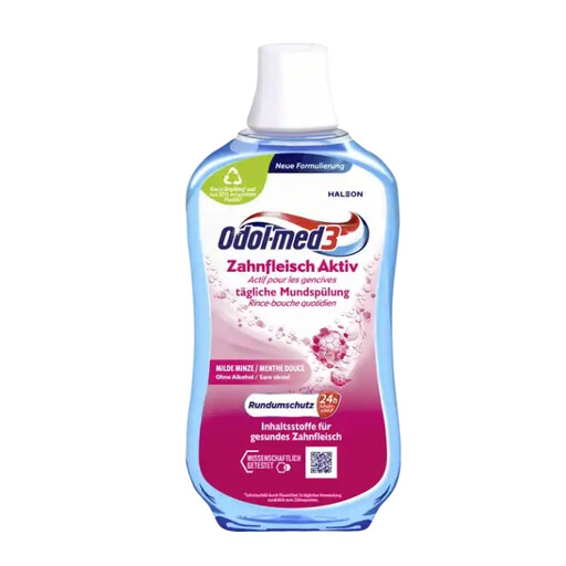 Odol-med3 Mundspülung Zahnfleisch Aktiv Milde Minze 500 ml