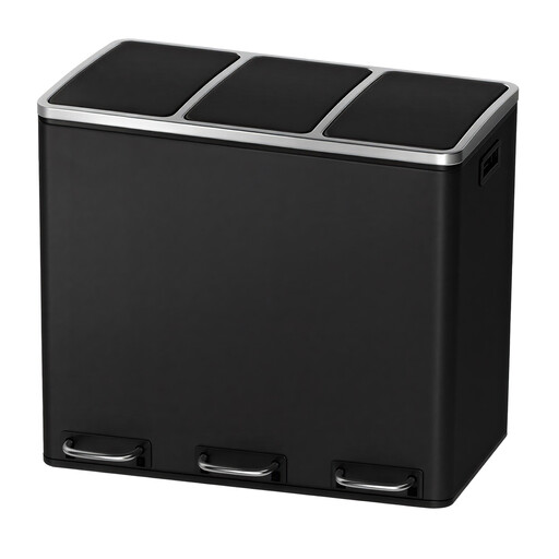 SONGMICSHOME Trio Prullenbak 3x18L