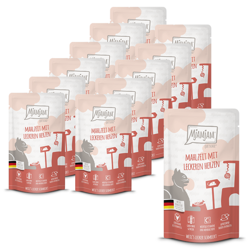 MjAMjAM Meal with Delicious Hearts 12 x 125g