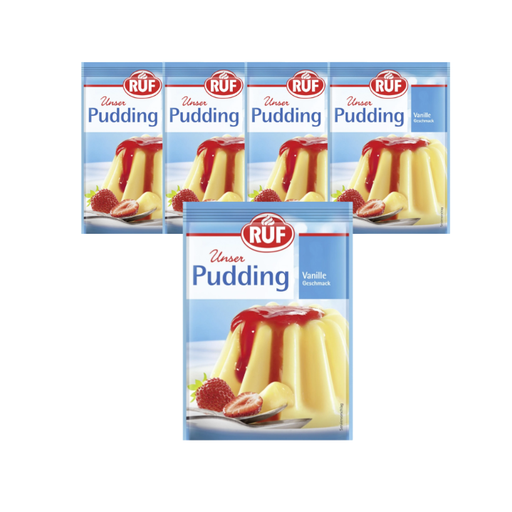 Ruf Vanilla Pudding Powder 5×37g