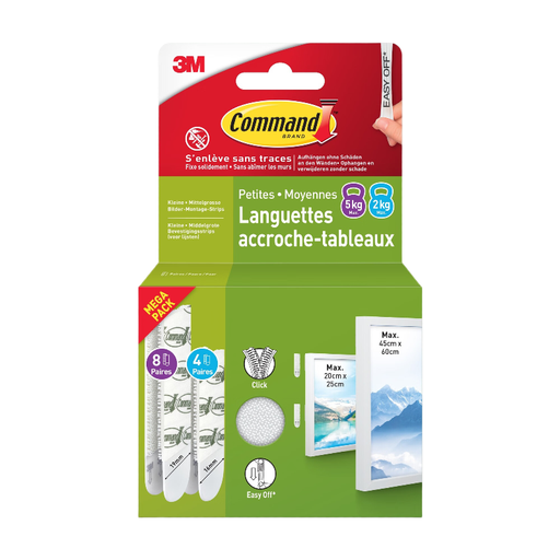 Command Multipack Removable Picture Hanging Strips