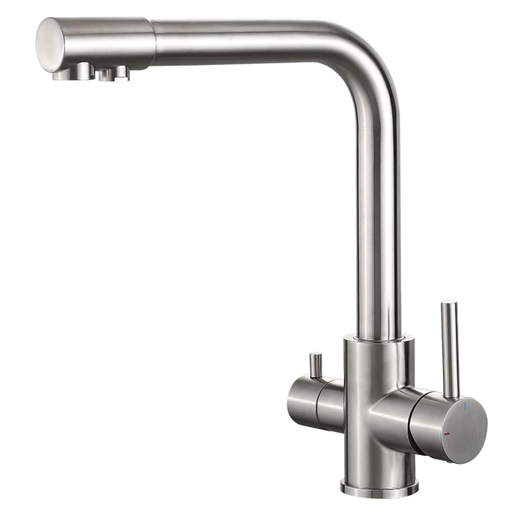 Ibergrif 3 Way Water Filter Tap Kitchen Drinking Taps Sink Mixer Swivel Spout