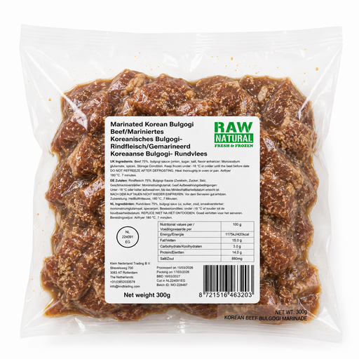 Marinated Korean Bulgogi Beef 300g