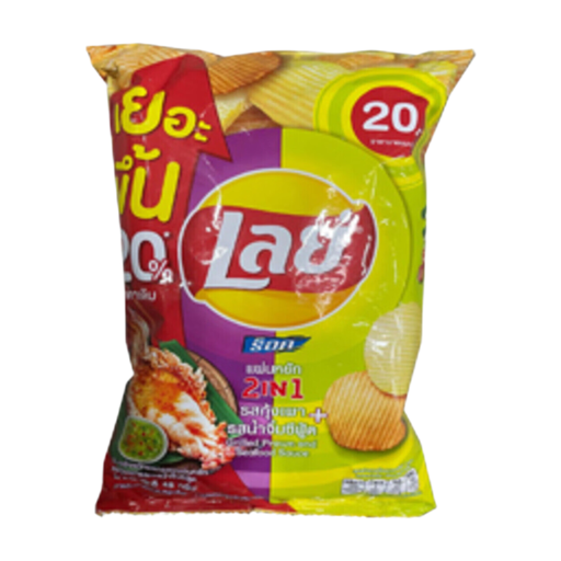 Lay's Chips 2-in-1 Shrimp Seafood Flavored