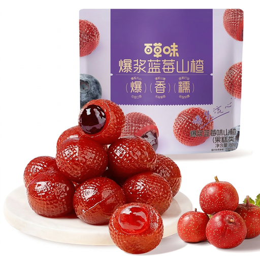Be&Cheery Blueberry Hawthorn with Filling 80g