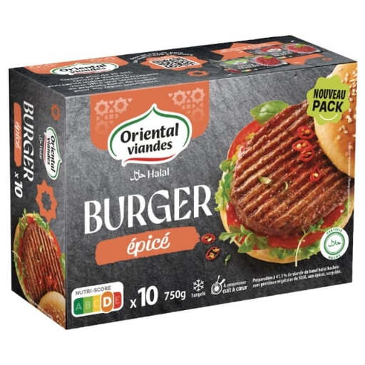 Spicy Beef Burger - ORIENTAL VIANDES