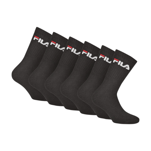 FILA Sports socks 6-pack Black Size 39-42