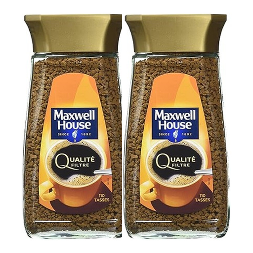 Maxwell House 速溶咖啡 滤纸风味 200g 两罐装