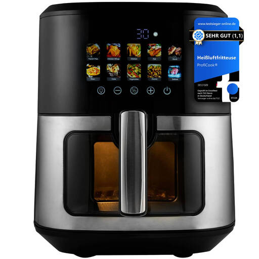 ProfiCook Hei?luftfritteuse 6,5L