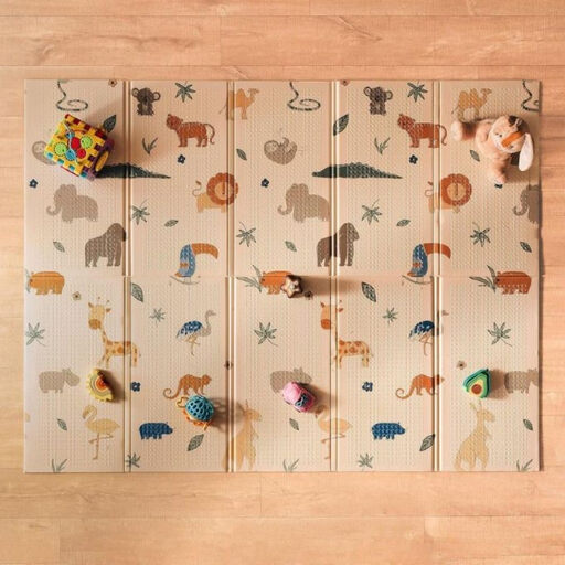 Tapis de Jeu Réversible Nuby - Safari