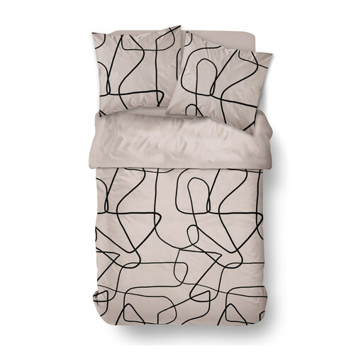 Parure de lit 2 personnes en coton 57 fils, Sunshine