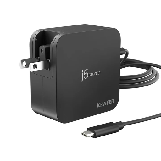 j5create 102W GaN PD USB-C 2-Port Charger