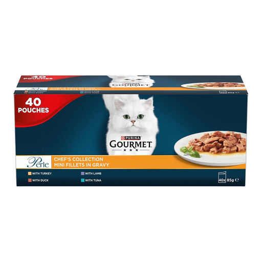 Gourmet Perle Chef's Collection Mini Fillets in Gravy