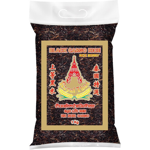 Royal Thai Rice Berry Black Cargo Rice 1kg