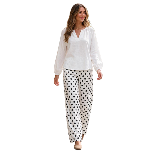 Women's 2 Piece Lounge Set White XL