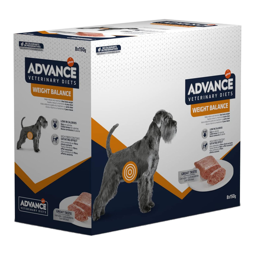 Advance veterinary wet food for overweight dogs