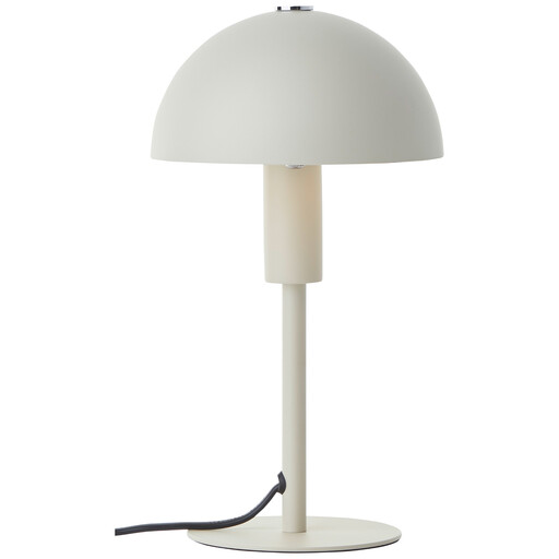Brilliant Pilz-Design Tischlampe in Beige