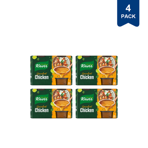 Knorr 8 Chicken Stock Pots 224g (4 Packs)