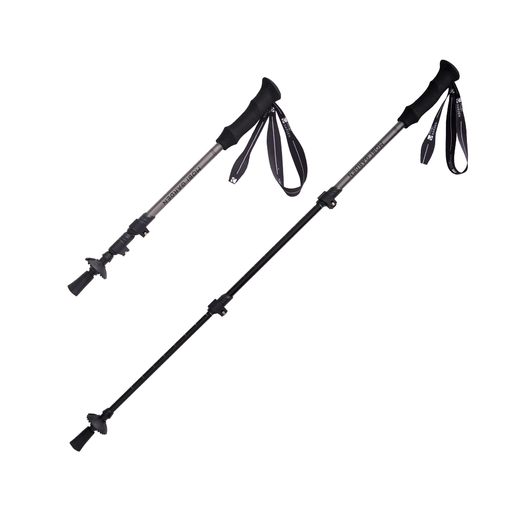 Mobi Garden, Aluminum Alloy Pole, Hiking Pole, Adjustable Lightweight Walking Pole, Grey
