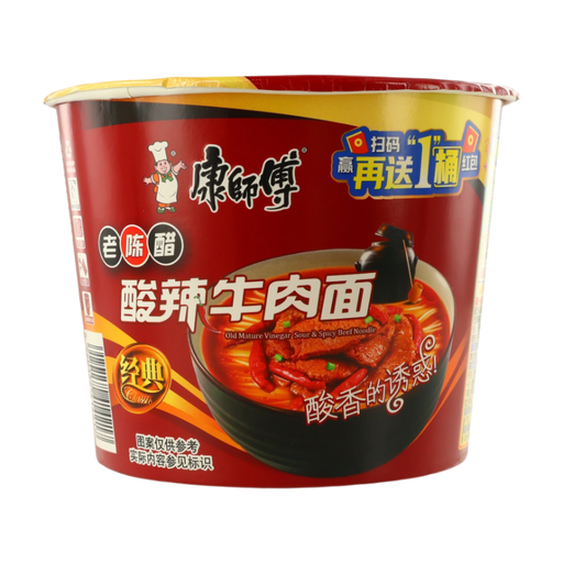 Master Kong Hot & Sour Beef Noodles 122g
