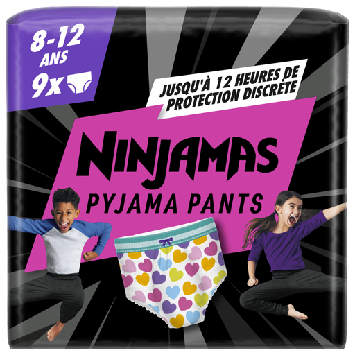 Pampers Ninjamas Pants Night Pink