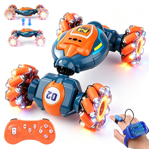 Gesture Sensing RC Stunt Car – Toy for Boys & Girls Ages 6-12